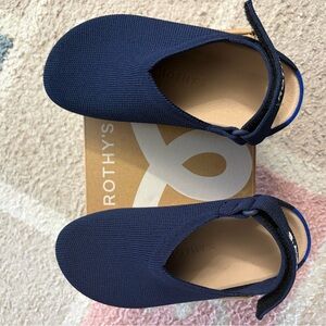 Rothy's Navy Blue Kids Slip-On Shoes